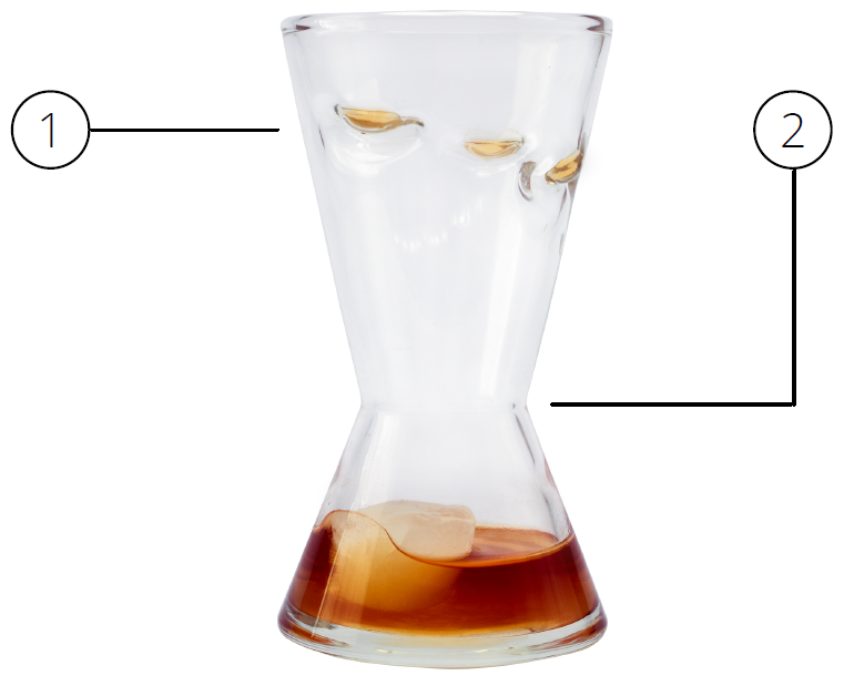 Design whisky glass